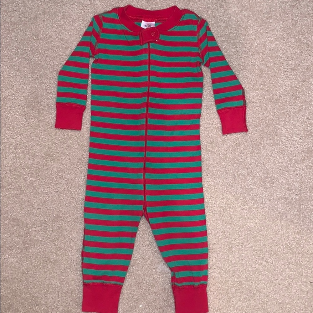 Hanna Anderssson toddler Christmas pjs